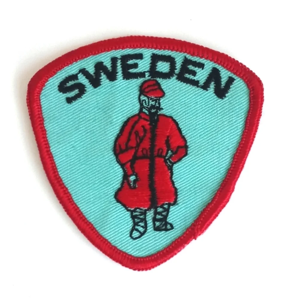 Vintage Sweden Swedish Patch